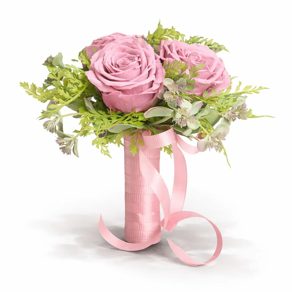 Bouquet sposa di 3 grandi rose