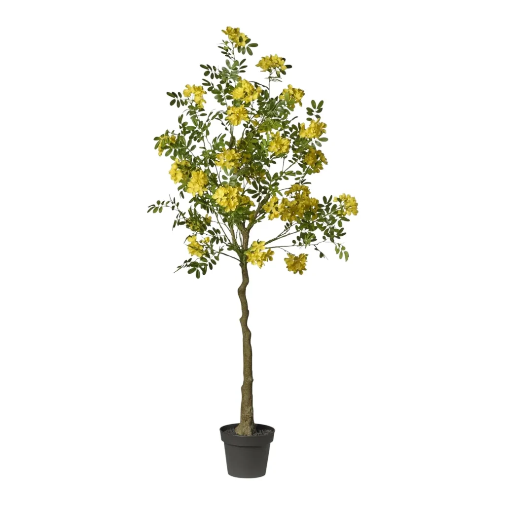 Immagine del prodotto: Pianta cassia fiorita gialla artificiale