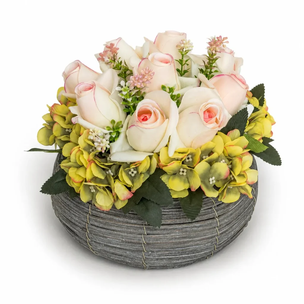 Immagine del prodotto: Ciotola rattan rose real touch