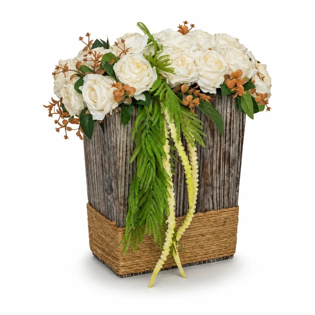 Immagine del prodotto: Vaso legno rose